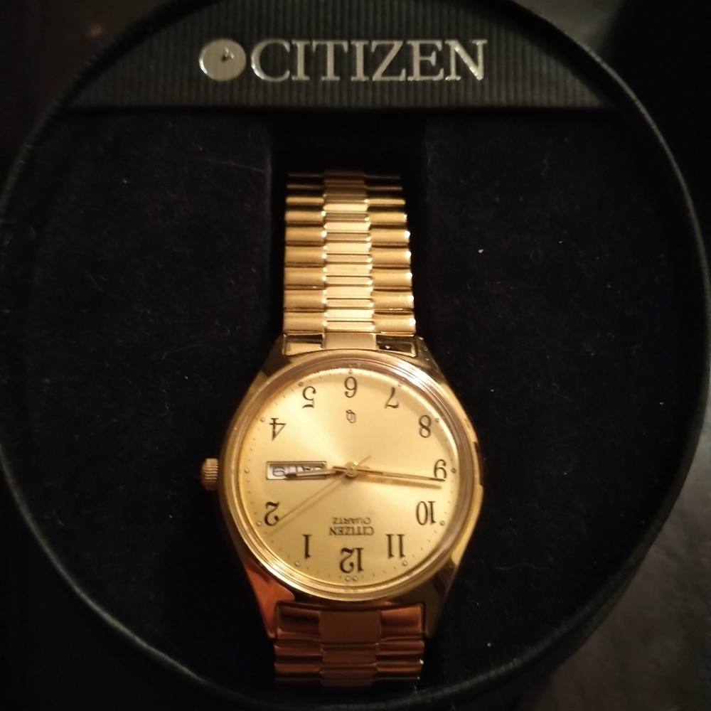 Citizen gold watch